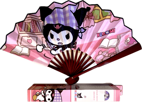 abanico kuromi l 27cm - amplitudmodulada