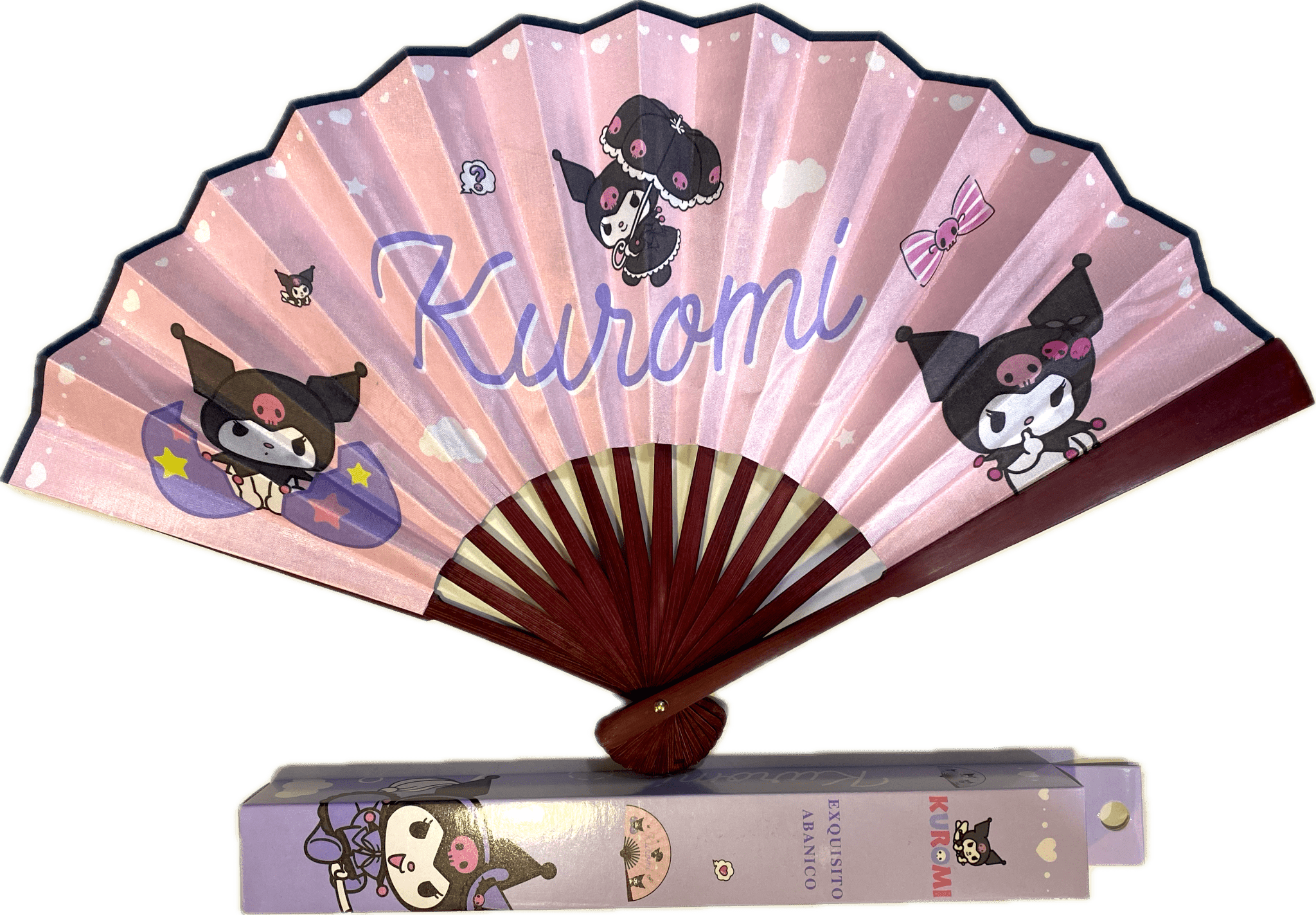 abanico kuromi ll 27cm - amplitudmodulada