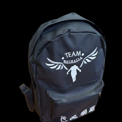 Mochila Bordada del Team Walhalla de Tokyo Revengers - amplitudmodulada