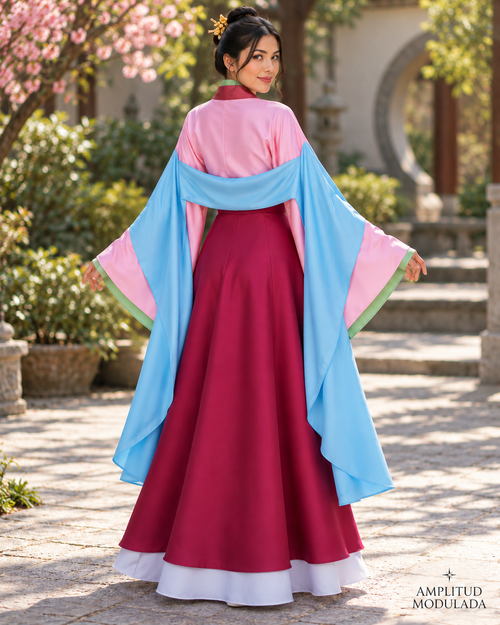 Cosplay de Maomao – Los diarios de la boticaria con accesorios - amplitudmodulada