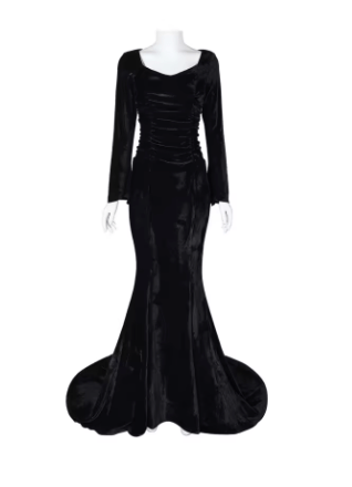 Disfraz Cosplay de Morticia Addams - amplitudmodulada