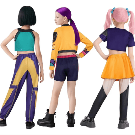 Cosplay Disfraz Guerreras K - pop Rumi Mira Zoey Huntrix 6 - amplitudmodulada