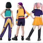 Cosplay Disfraz Guerreras K - pop Rumi Mira Zoey Huntrix 6 - amplitudmodulada