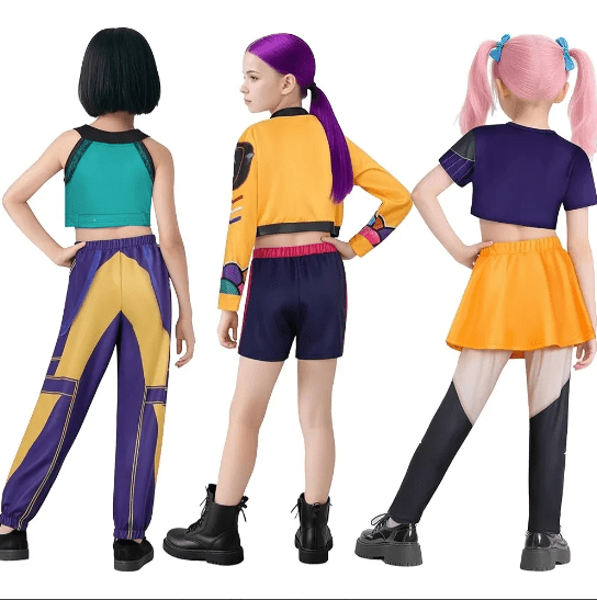 Cosplay Disfraz Guerreras K - pop Rumi Mira Zoey Huntrix 6 - amplitudmodulada