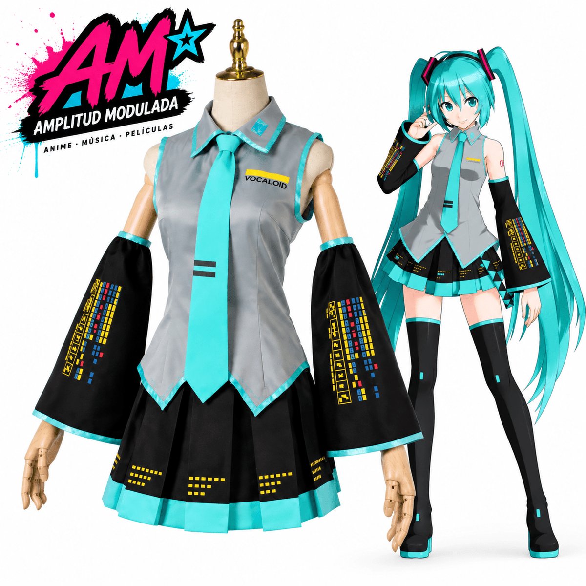Cosplay MIKU VOCALOID - amplitudmodulada