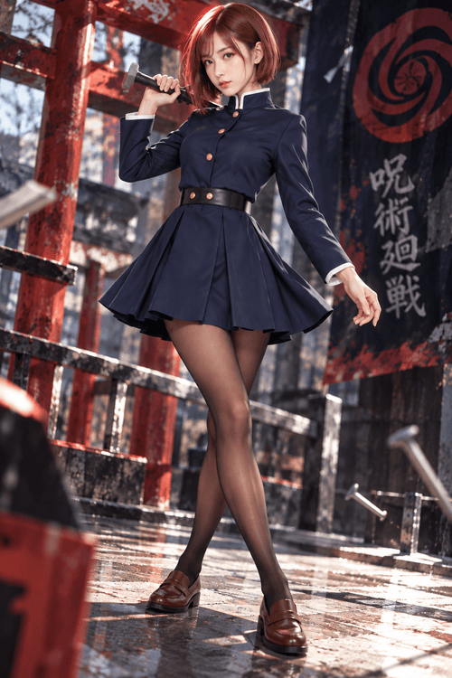 Cosplay Nobara kugisaki Jujutsu Kaiser - amplitudmodulada