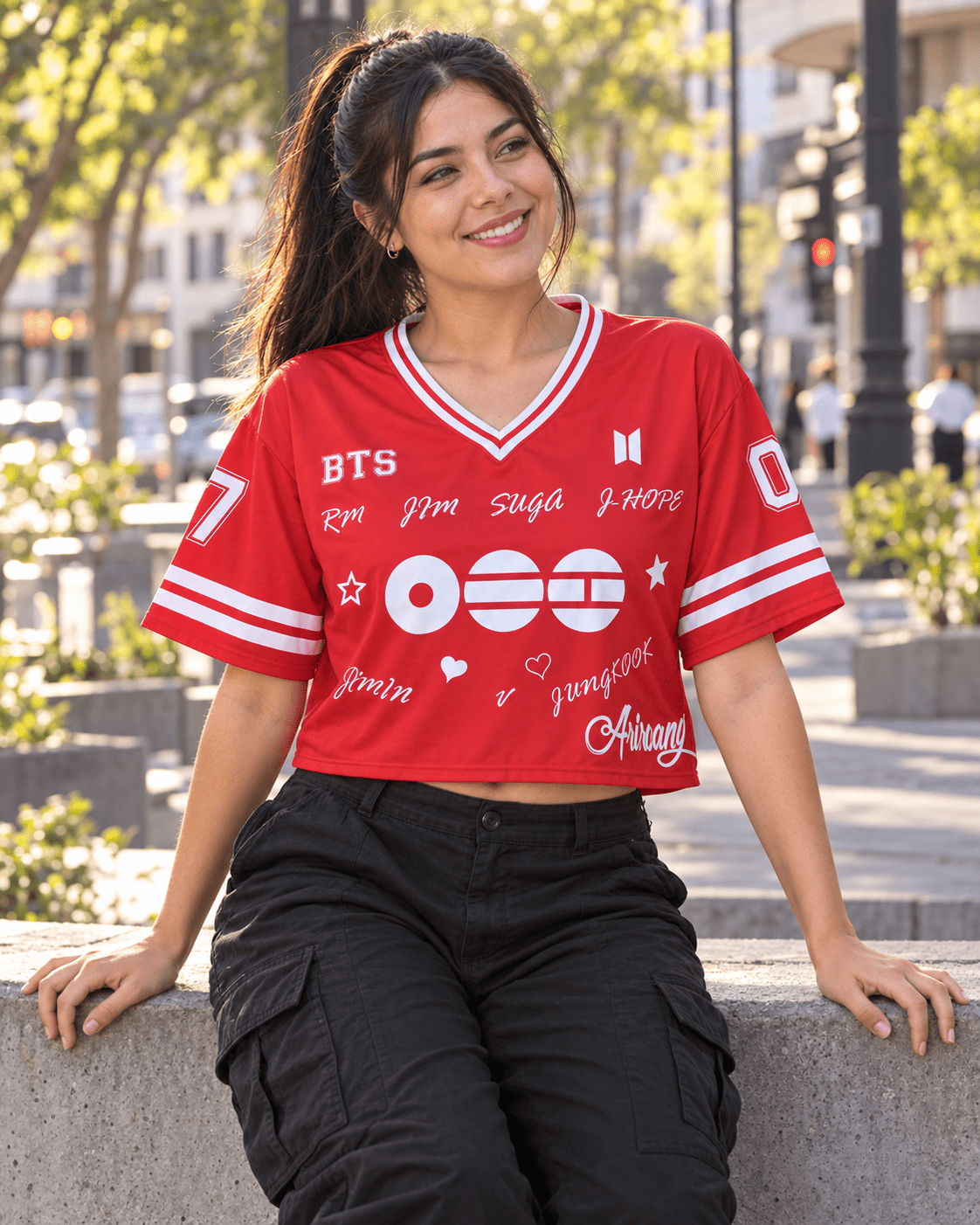 Croptop BTS ARIRANG - amplitudmodulada