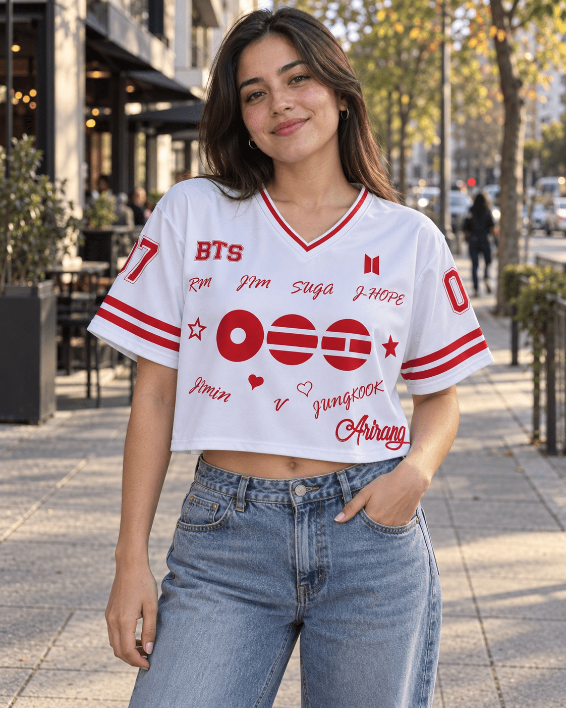 Croptop BTS ARIRANG - amplitudmodulada