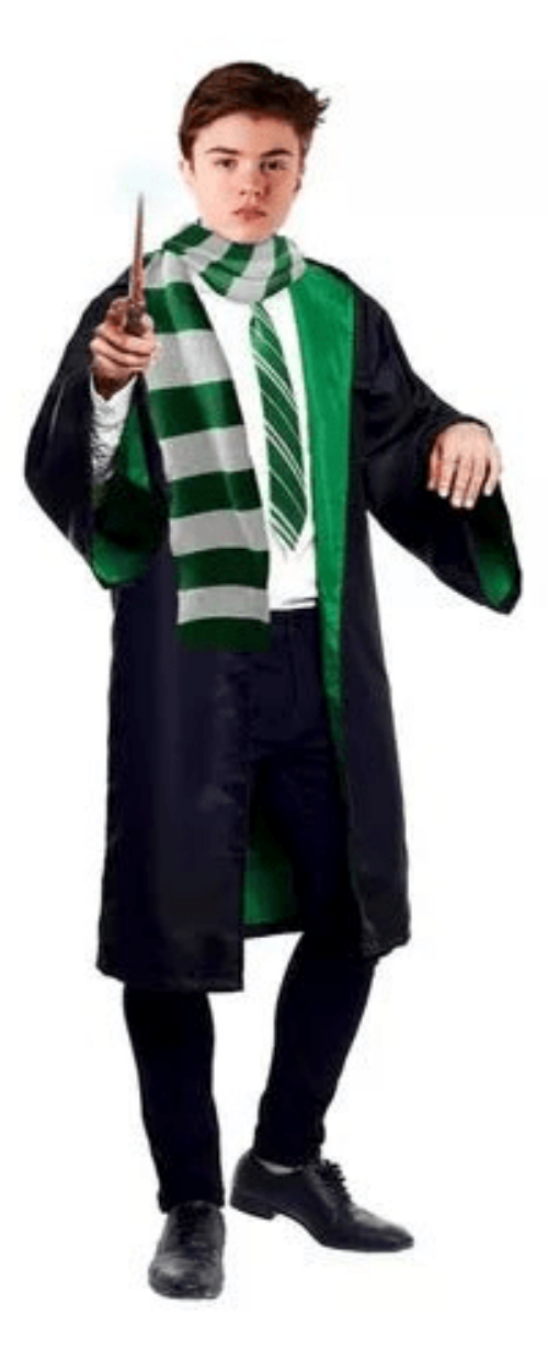 Disfraz Cosplay Harry Potter slytherin - amplitudmodulada