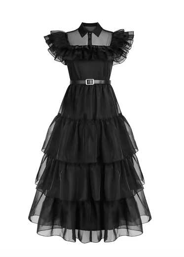 Disfraz Cosplay de Merlina baile - amplitudmodulada