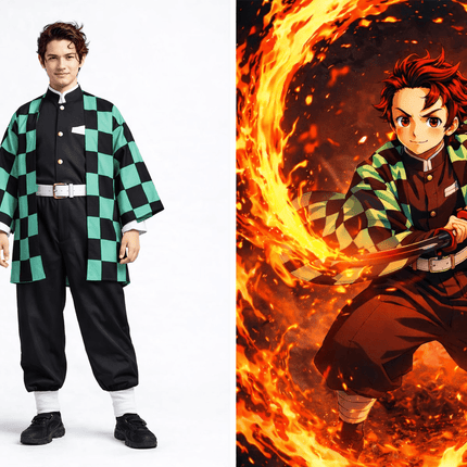 Disfraz Cosplay Tanjiro Kamado - amplitudmodulada