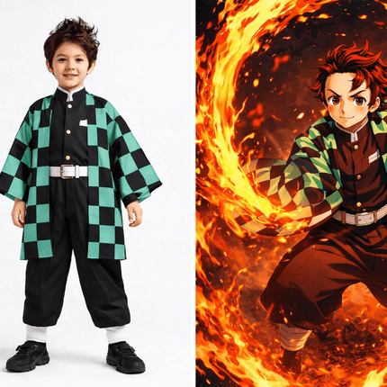 Disfraz Cosplay Tanjiro Kamado - amplitudmodulada