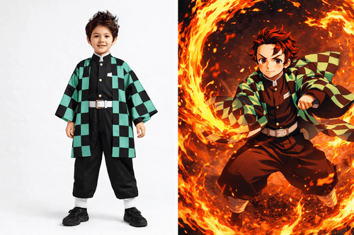 Disfraz Cosplay Tanjiro Kamado - amplitudmodulada