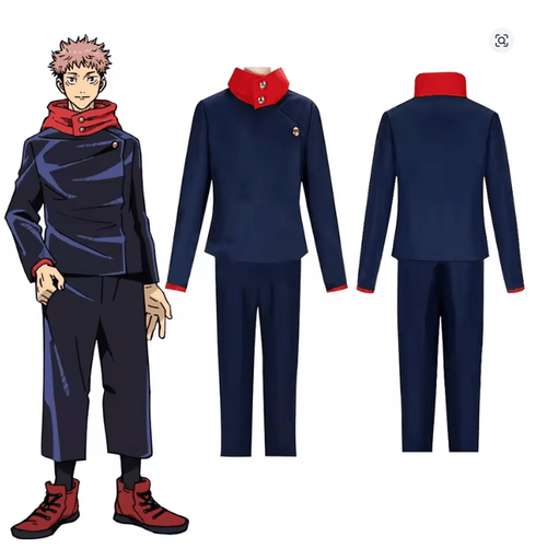 Disfraz Cosplay Yuji Itadori Jujutsu Kaisen - amplitudmodulada