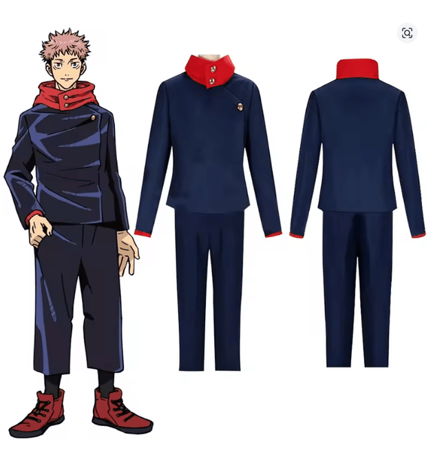 Disfraz Cosplay Yuji Itadori Jujutsu Kaisen - amplitudmodulada