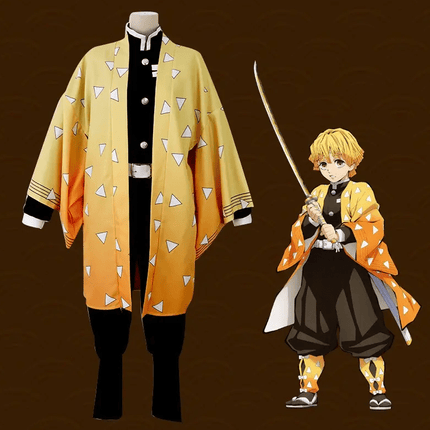 Disfraz Cosplay Zenitsu Agatasuma - amplitudmodulada