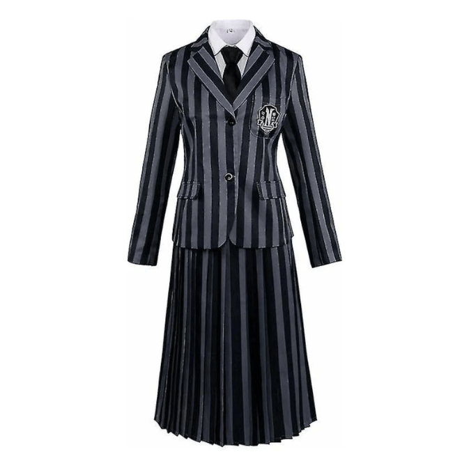 disfraz o cosplay merlina uniforme - amplitudmodulada