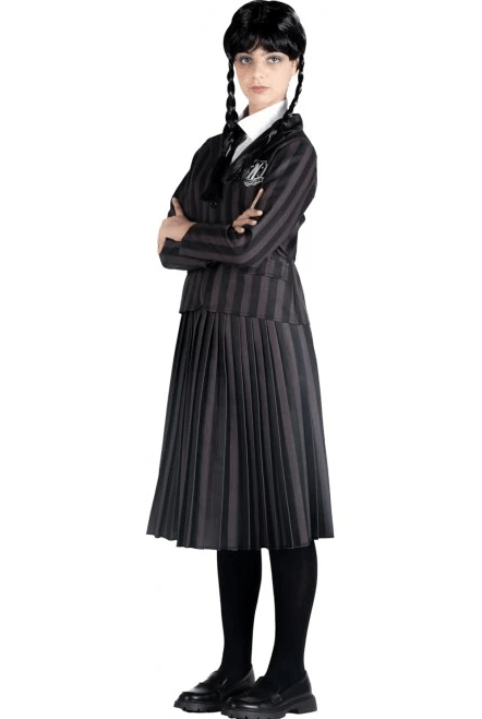 disfraz o cosplay merlina uniforme - amplitudmodulada