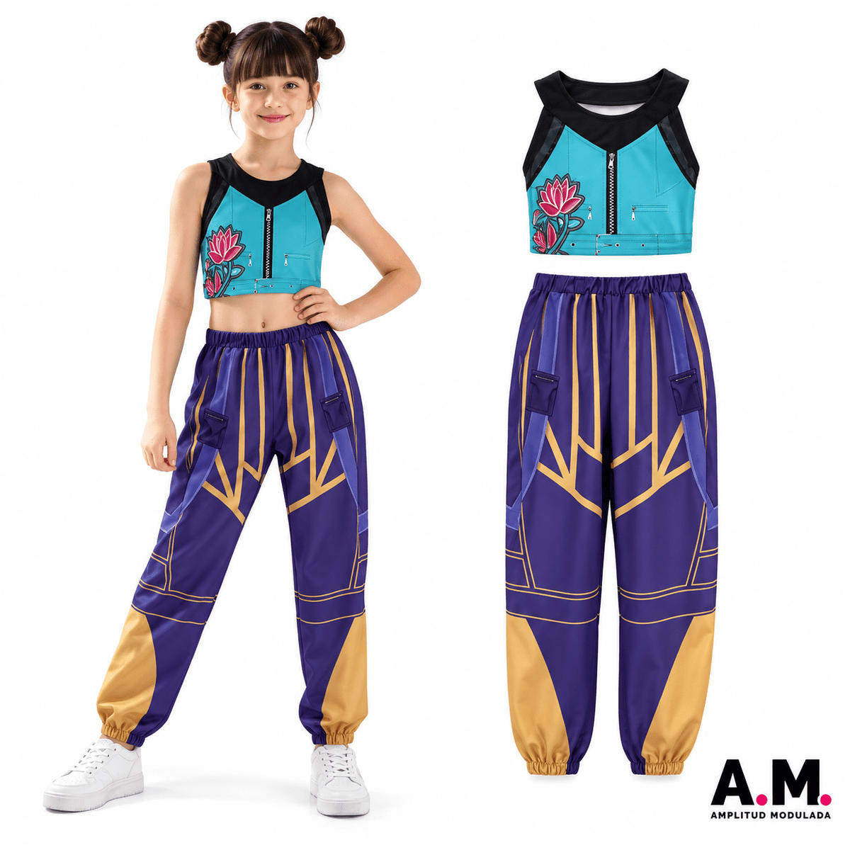 Disfraz Zoey Guerreras K-pop HUNTRIX - amplitudmodulada