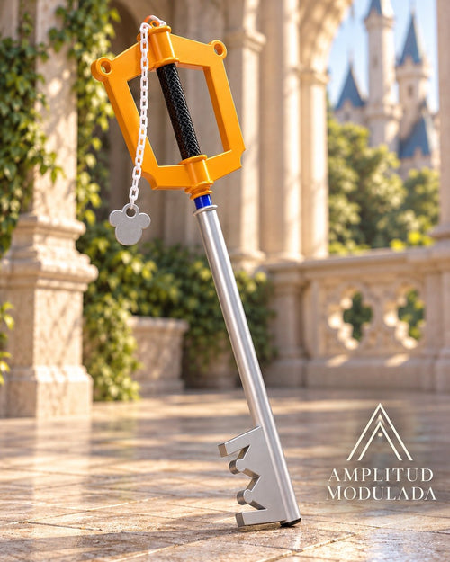Espada Kingdom Key Kingdom Hearts 87 cm - amplitudmodulada