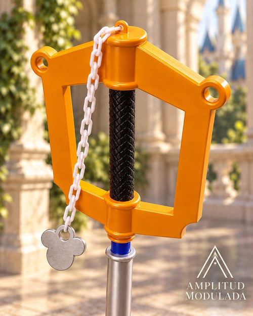 Espada Kingdom Key Kingdom Hearts 87 cm - amplitudmodulada