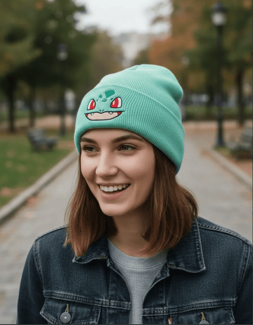 Gorro Bulbasaur Lana - amplitudmodulada