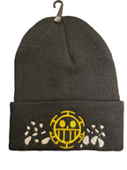 Gorro de lana Trafalgar Law bordado - amplitudmodulada