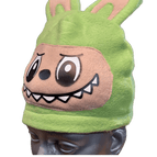 Gorro Labubu verde