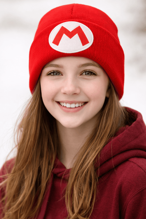 Gorro Mario Bros Lana - amplitudmodulada