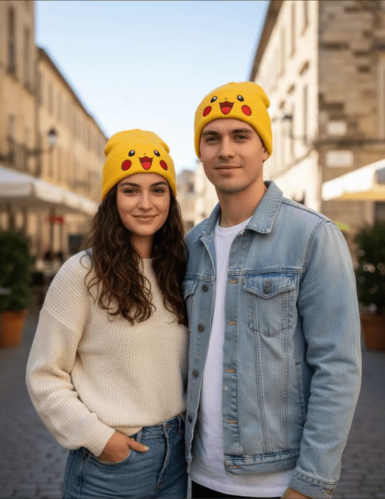 Gorro pikachu lana - amplitudmodulada