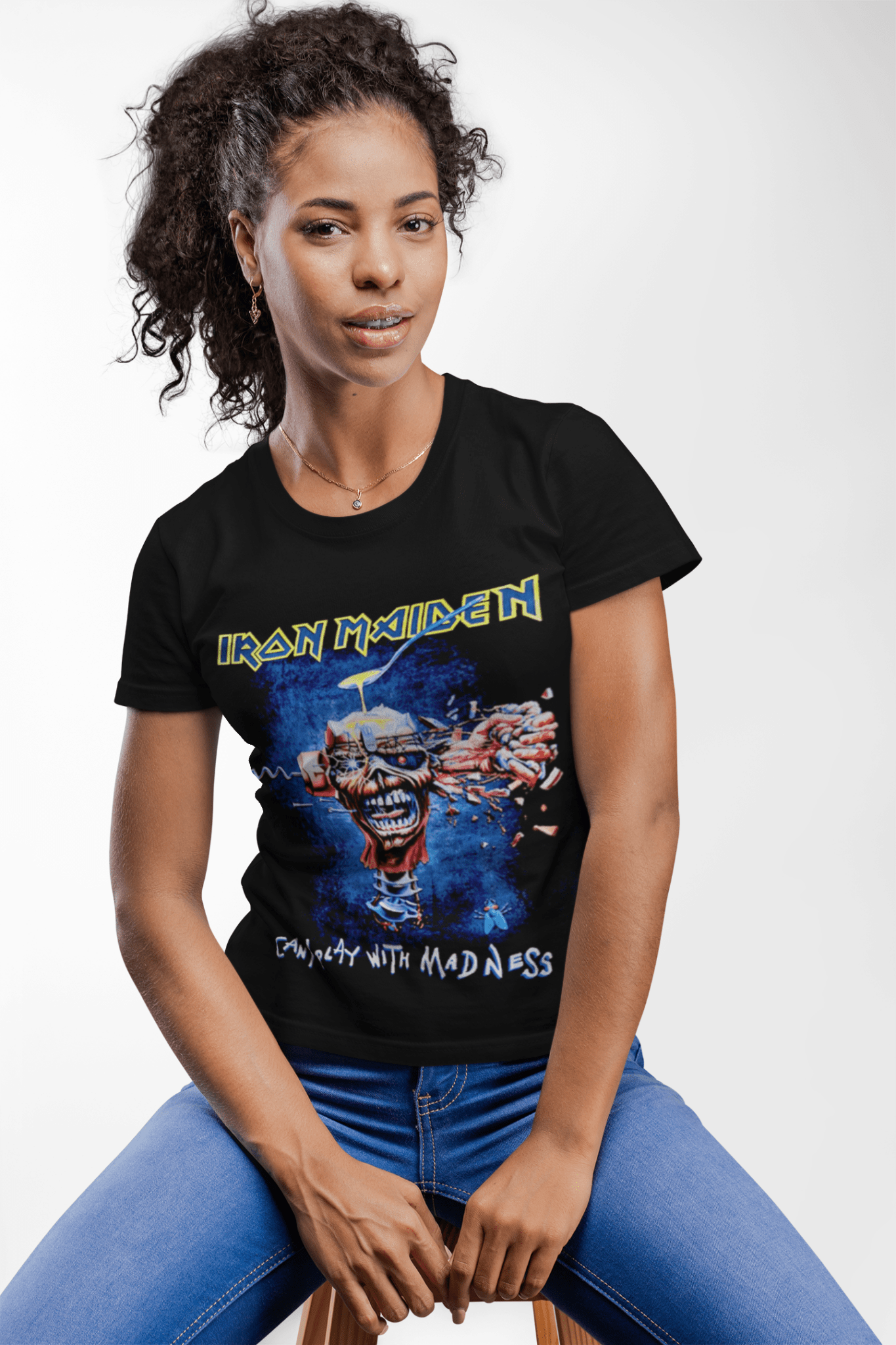 Polera Iron Maiden Can Play With Madness - amplitudmodulada
