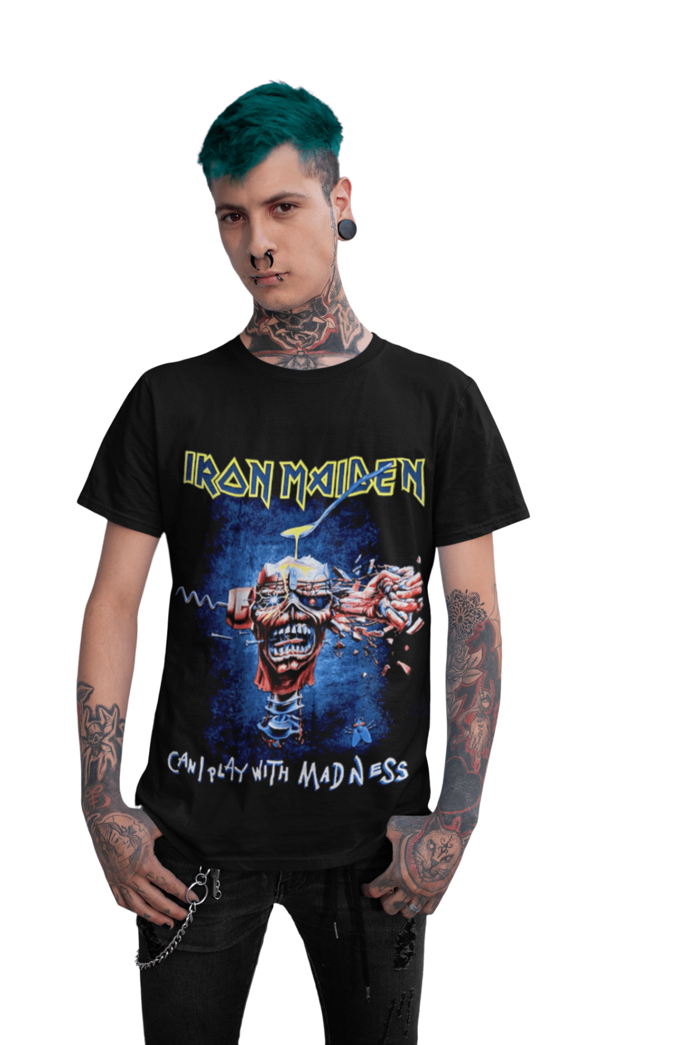 Polera Iron Maiden Can Play With Madness - amplitudmodulada