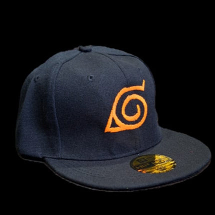 Jockey o gorro naruto shippuden Bordado negro - amplitudmodulada