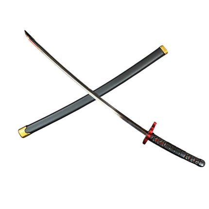 mini katana tanjiro de fuego 25cm - amplitudmodulada