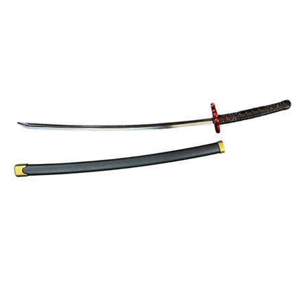 mini katana tanjiro de fuego 25cm - amplitudmodulada