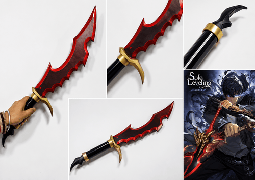 Katana Sung Jinwoo "Knight Killer" de Solo Leveling - amplitudmodulada