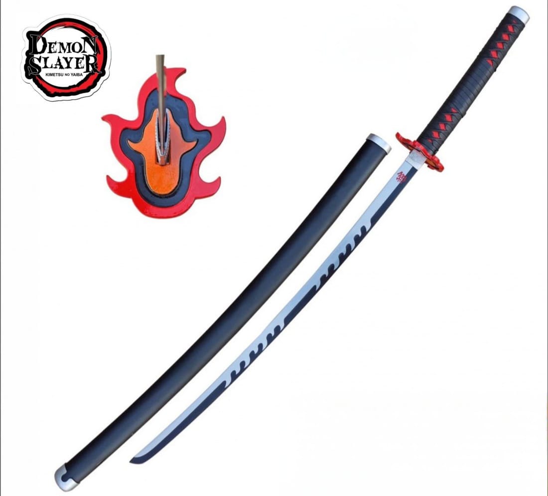 katana TANJIRO KAMADO V2 - FIRE BREATH - amplitudmodulada