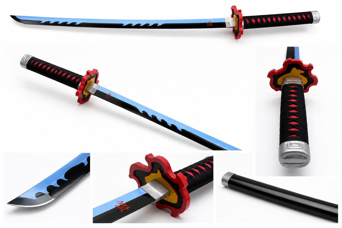 Katana Tanjiro de Fuego - FIRE BREATH - amplitudmodulada