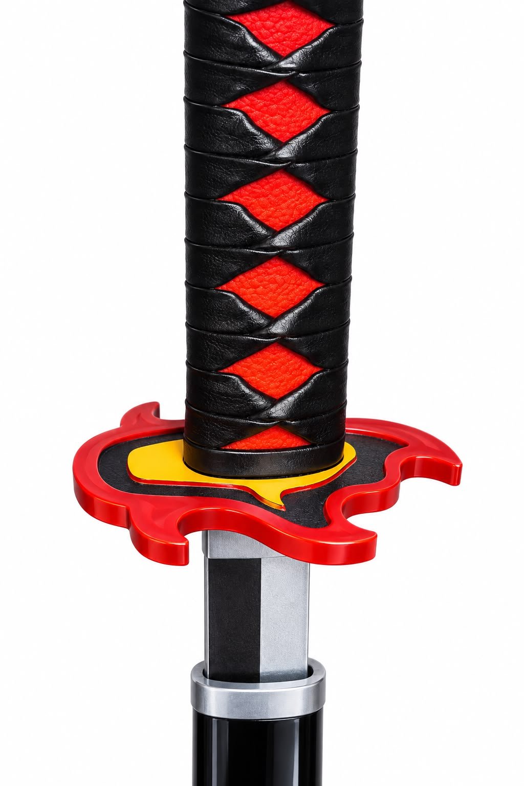 Katana Tanjiro de Fuego negro - FIRE BREATH - amplitudmodulada