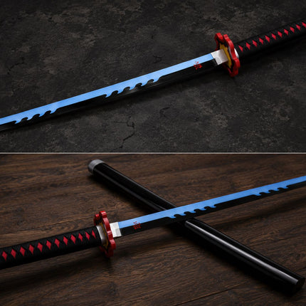 Katana Tanjiro de Fuego V2 - FIRE BREATH - amplitudmodulada
