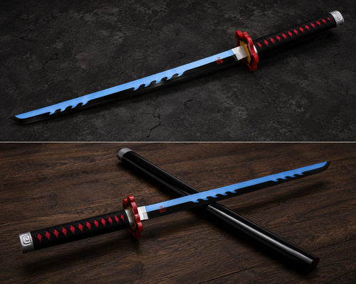 Katana Tanjiro de Fuego V2 - FIRE BREATH - amplitudmodulada