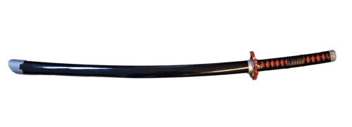 Katana Tanjiro Kamado Naranja Kimetsu No Yaiba - amplitudmodulada
