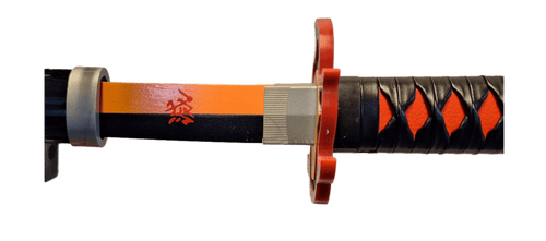 Katana Tanjiro Kamado Naranja Kimetsu No Yaiba - amplitudmodulada