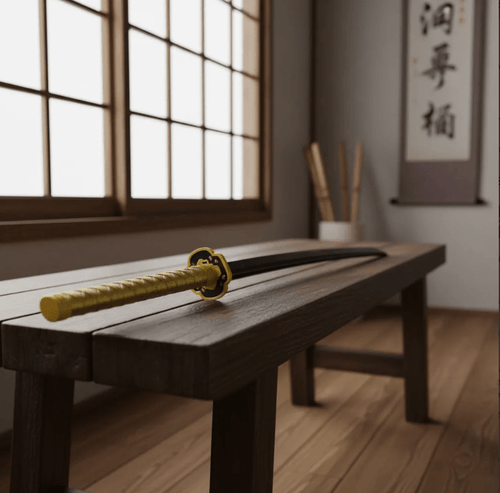 Katana Yoriichi Nichidin Kimetsu No Yaiba 106CM modelo 2 - amplitudmodulada
