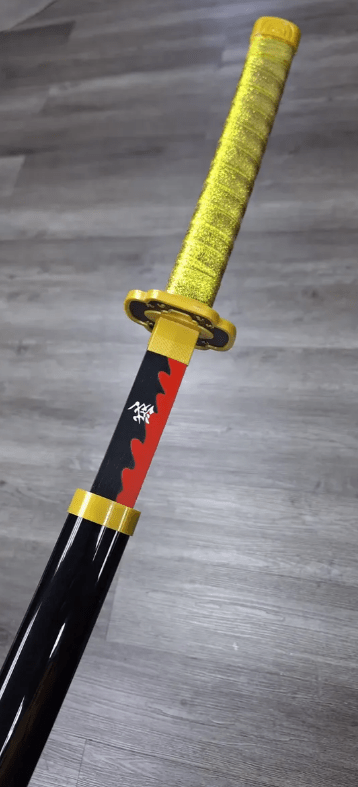 Katana Yoriichi Nichidin Kimetsu No Yaiba 106CM modelo 2 - amplitudmodulada