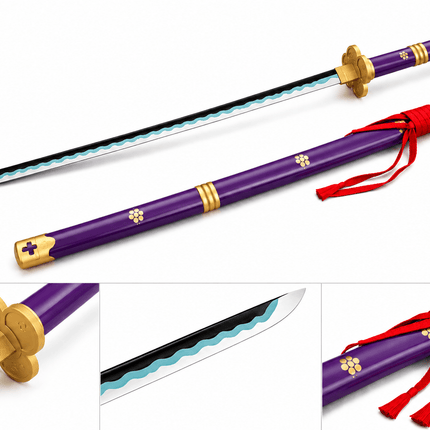 Katana Zoro Enma Morada 106CM - amplitudmodulada