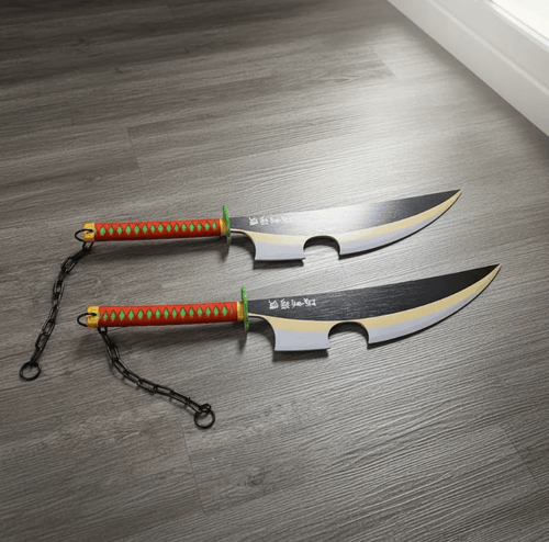 Katanas Gemelas Tengen Uzui 80 cm C/U - amplitudmodulada
