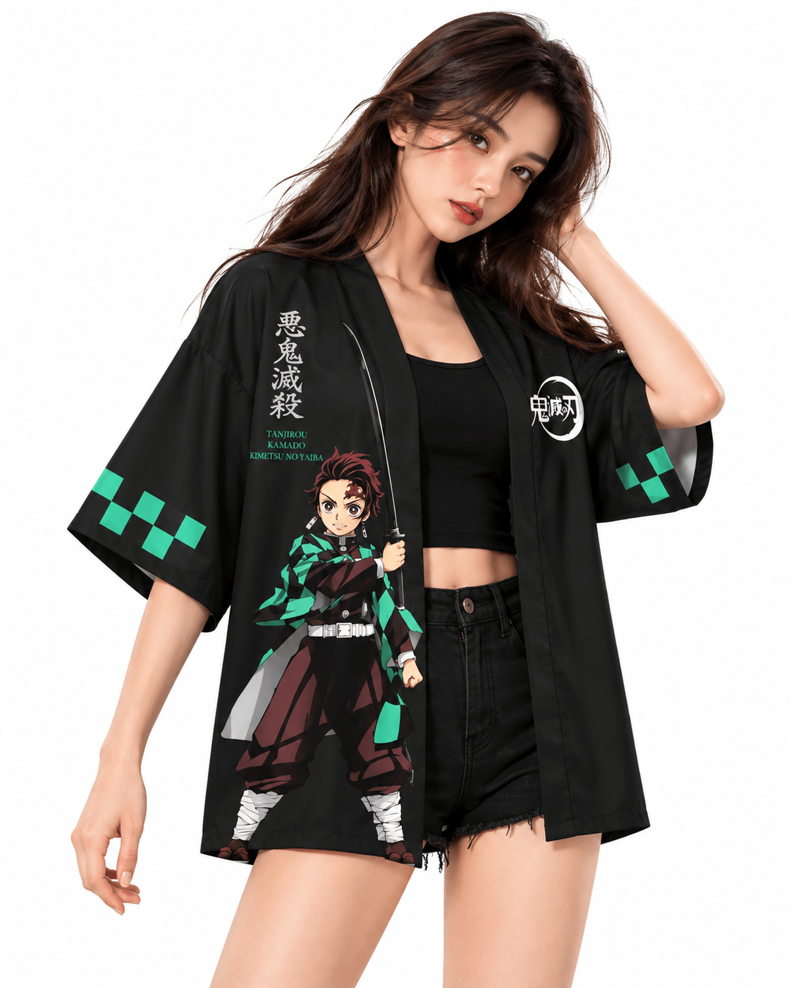 Kimono Tanjiro Black - amplitudmodulada