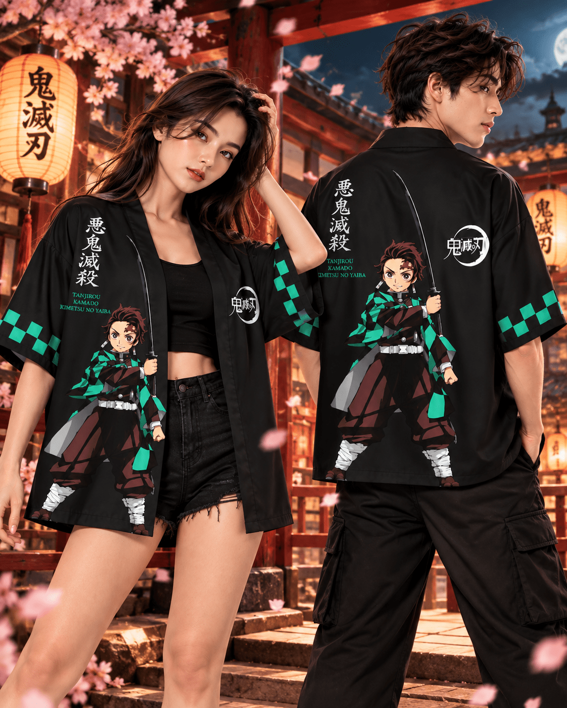 Kimono Tanjiro Black - amplitudmodulada