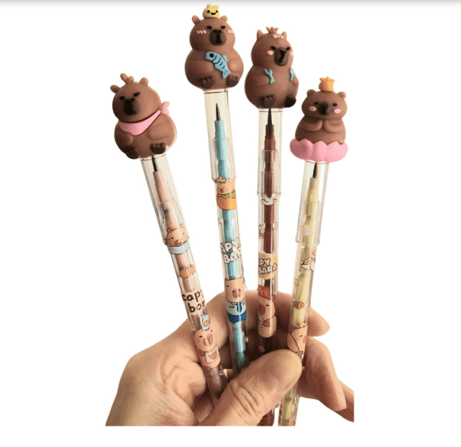 Lápiz grafito Puntas Intercambiables capibara - amplitudmodulada